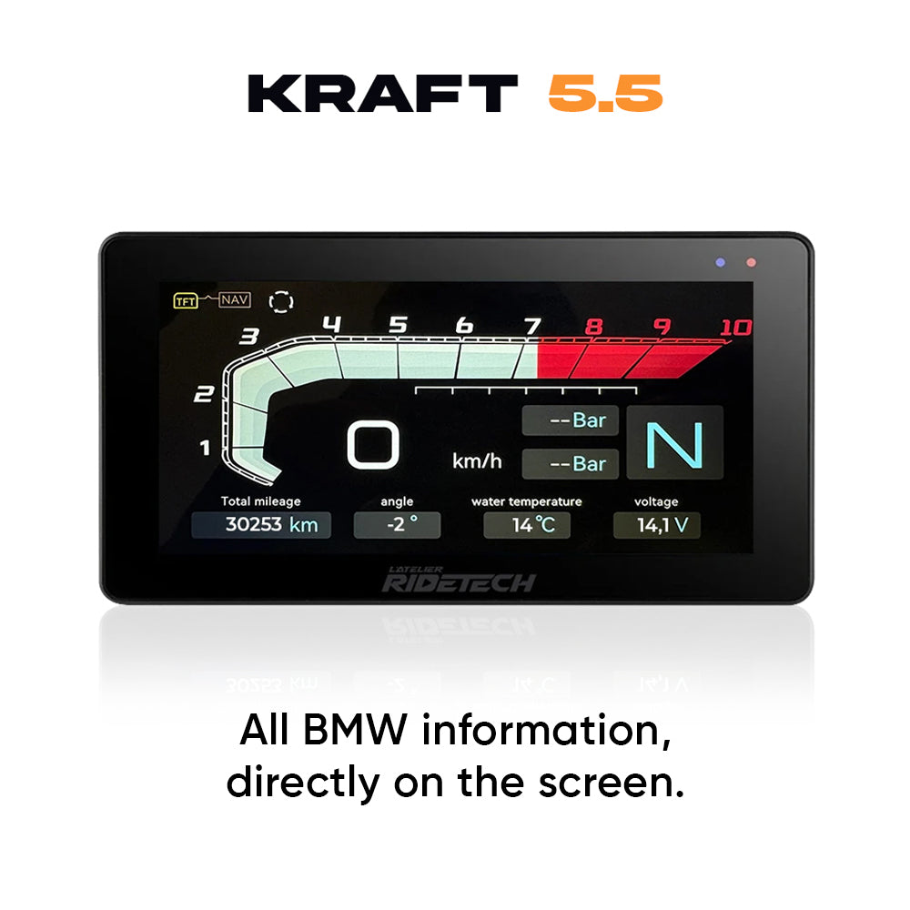 Kraft 5.5 BMW – Intelligentes System für BMW Motorräder