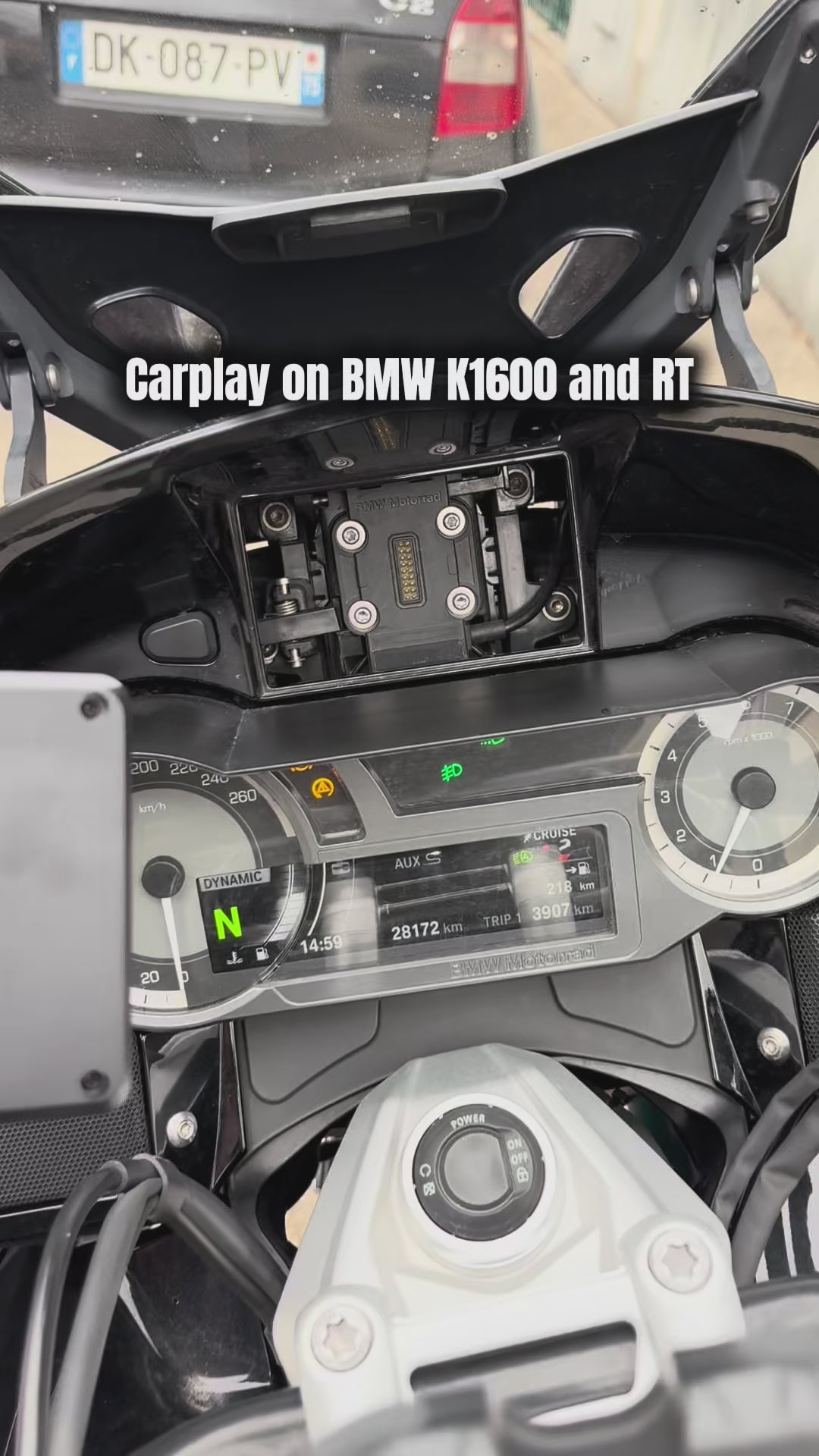 Kraft 5 RT/K16 – Intelligentes 5-Zoll-System für BMW Motorräder